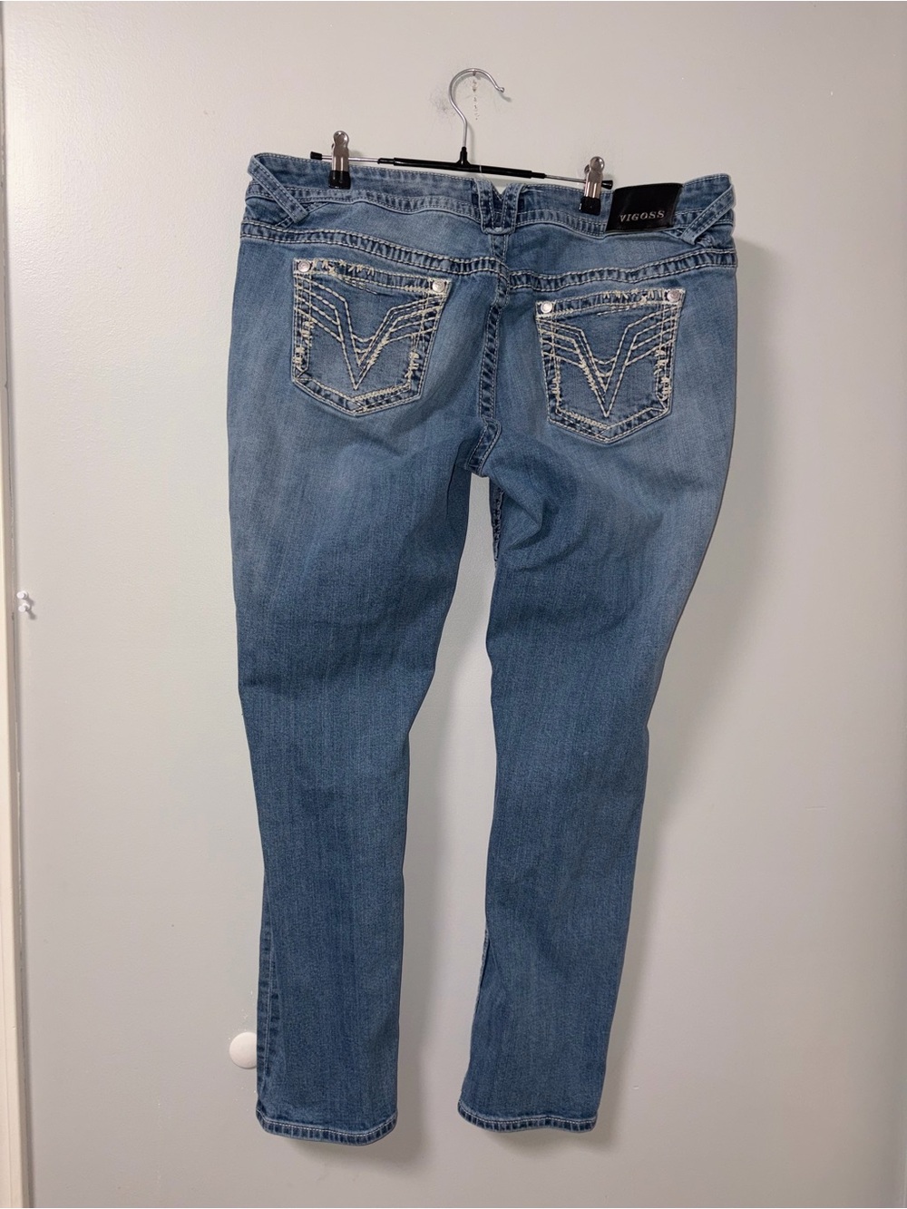 Vigoss Distressed Faded The Chelsea Boyfriend Jeans Plus Size 18/29 Women’s - Picture 4 of 4